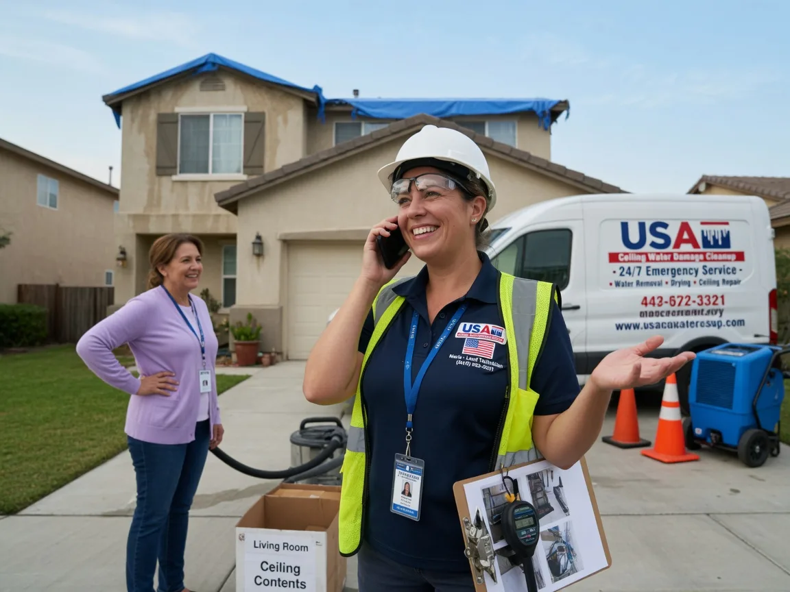 Ceiling Water Damage Restoration Mount Hope, WI FAQs